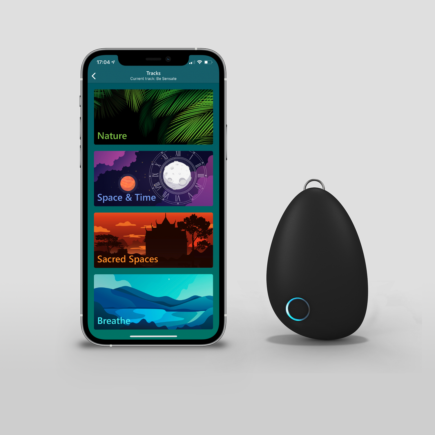 Sensateセンセート2 不安やストレスを緩和するスマートウェアラブル
